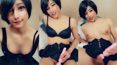 ✨【男娘控狂喜】二次元混血美妖TS「nano」OF露脸大尺度私拍 花式道具虐阴虐菊爆浆精液地狱【第八弹】 (4)